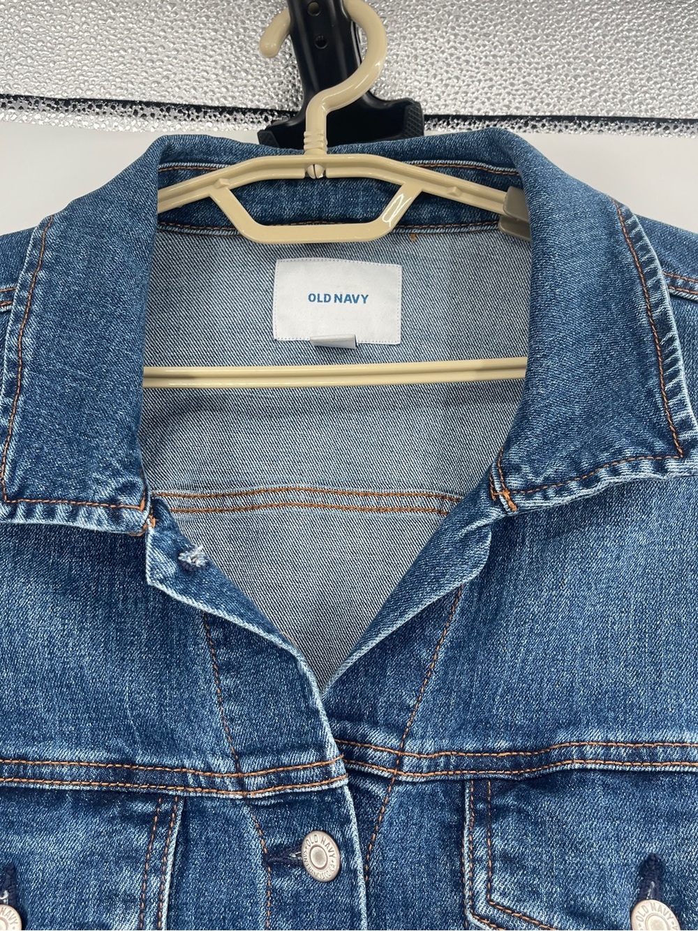 Old Navy Classic Blue Denim Jacket - Picture 2 of 11